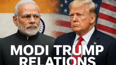 Prime Minister Narendra Modi with Donald Trump – Modi Trump Relations and US India Trade 2025